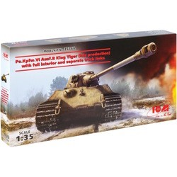 ICM Pz.Kpfw.VI Ausf.B King Tiger (late production) with Full Interior (1:35)