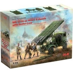 ICM BM-13-16 on W.O.T. 8 Chassis with Soviet Crew (1:35)