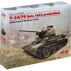 ICM T-34/76 (late 1943 production) (1:35)