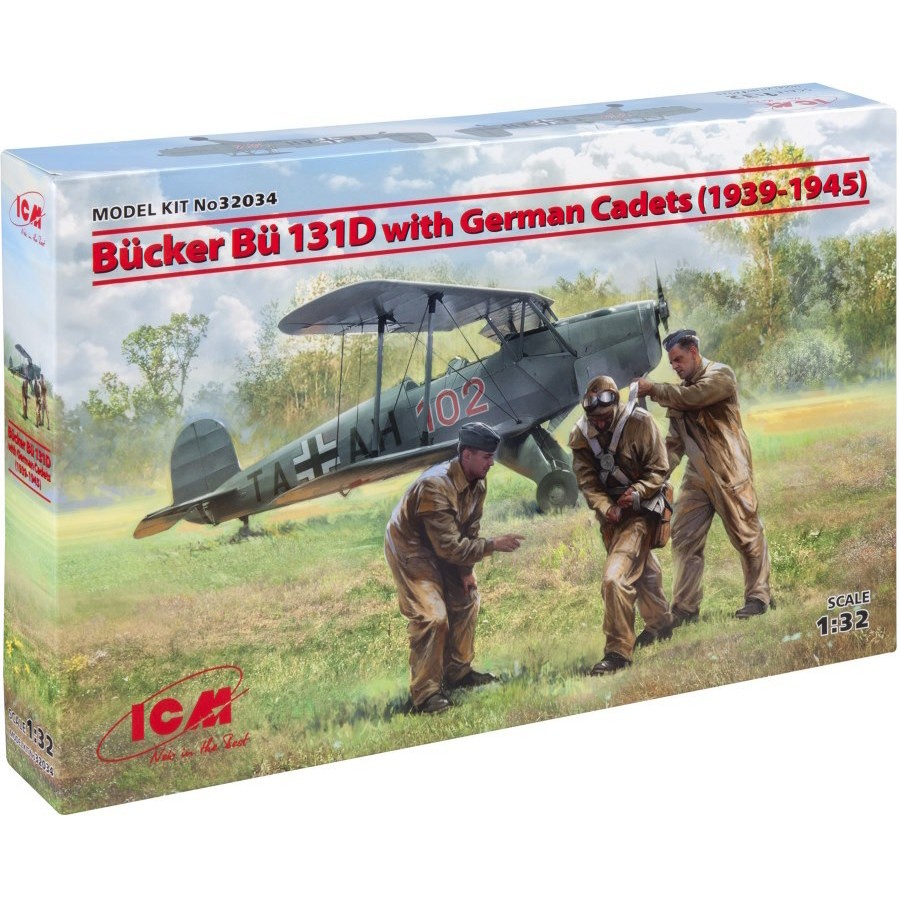 ICM Bucker Bu 131D with German Cadets (1939-1945) (1:32)