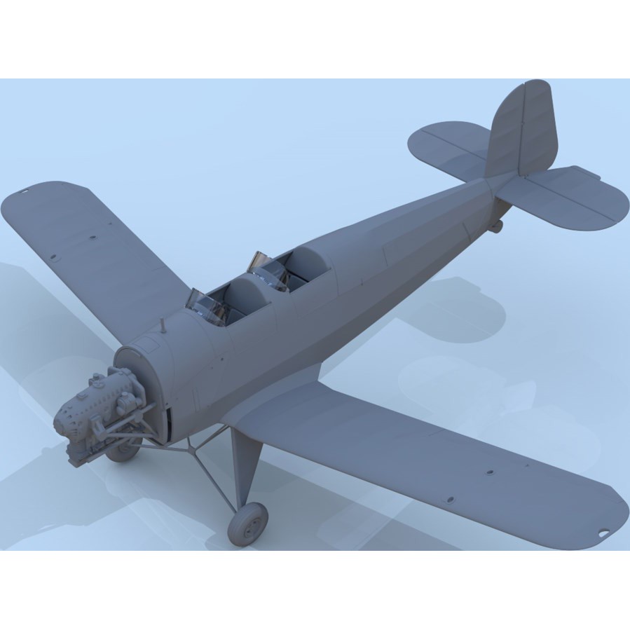 ICM Bucker Bu 131D with German Cadets (1939-1945) (1:32)
