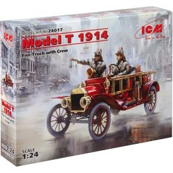 ICM Model T 1914 Fire Truck with Crew (1:24)