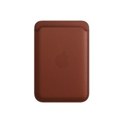 Apple Leather Wallet with MagSafe for iPhone (коричневый)