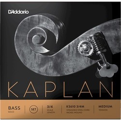 DAddario Kaplan Solo Double Bass String Set 3/4 Medium