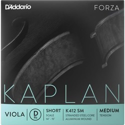 DAddario Kaplan Forza Viola D String Short Scale Medium