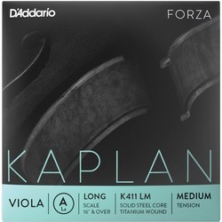 DAddario Kaplan Forza Viola A String Long Scale Medium