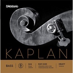 DAddario Kaplan Double Bass G String 3/4 Heavy