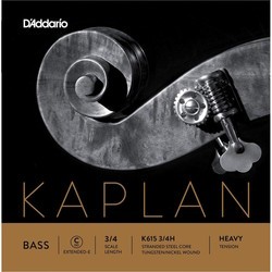 DAddario Kaplan Double Bass C (Extended E) String 3/4 Heavy