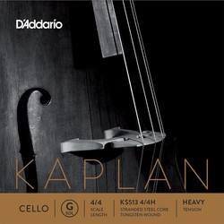 DAddario Kaplan Cello G String 4/4 Heavy