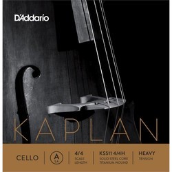 DAddario Kaplan Cello A String 4/4 Heavy