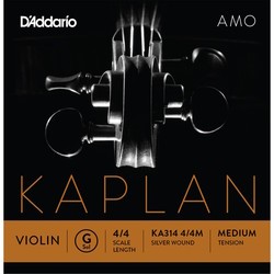 DAddario Kaplan Amo Violin G String 4/4 Medium