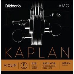DAddario Kaplan Amo Violin E String 4/4 Medium
