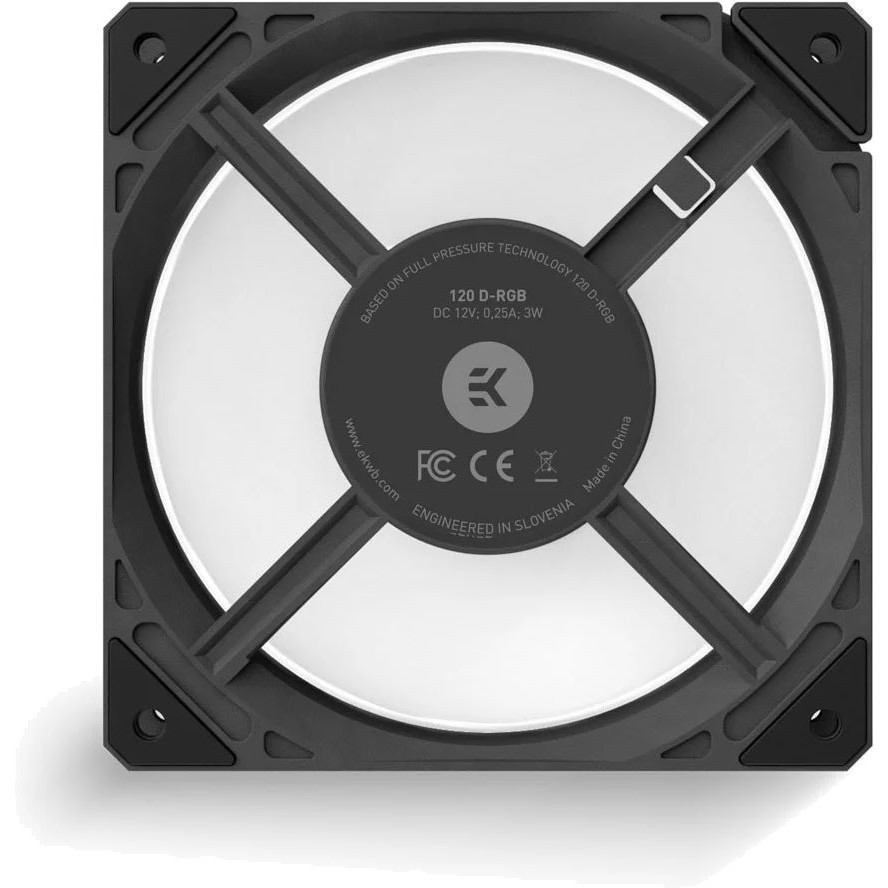 EKWB EK-Loop Fan FPT 120 D-RGB - Black (550-2300rpm)
