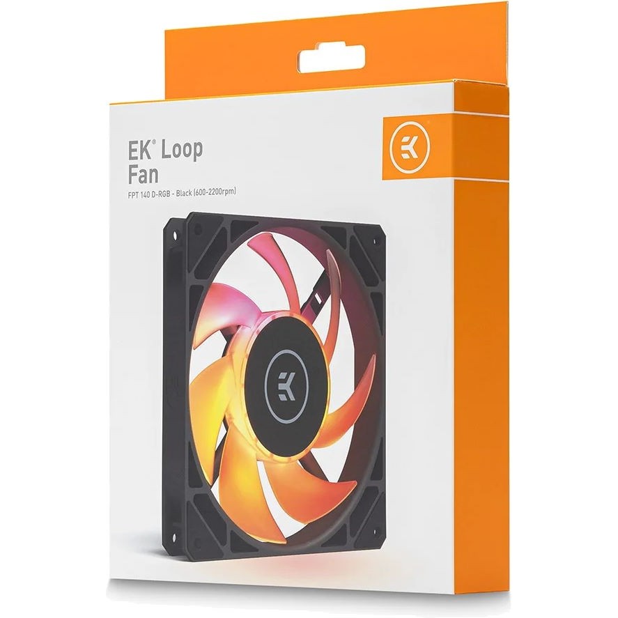 EKWB EK-Loop Fan FPT 140 D-RGB - Black (600-2200rpm)