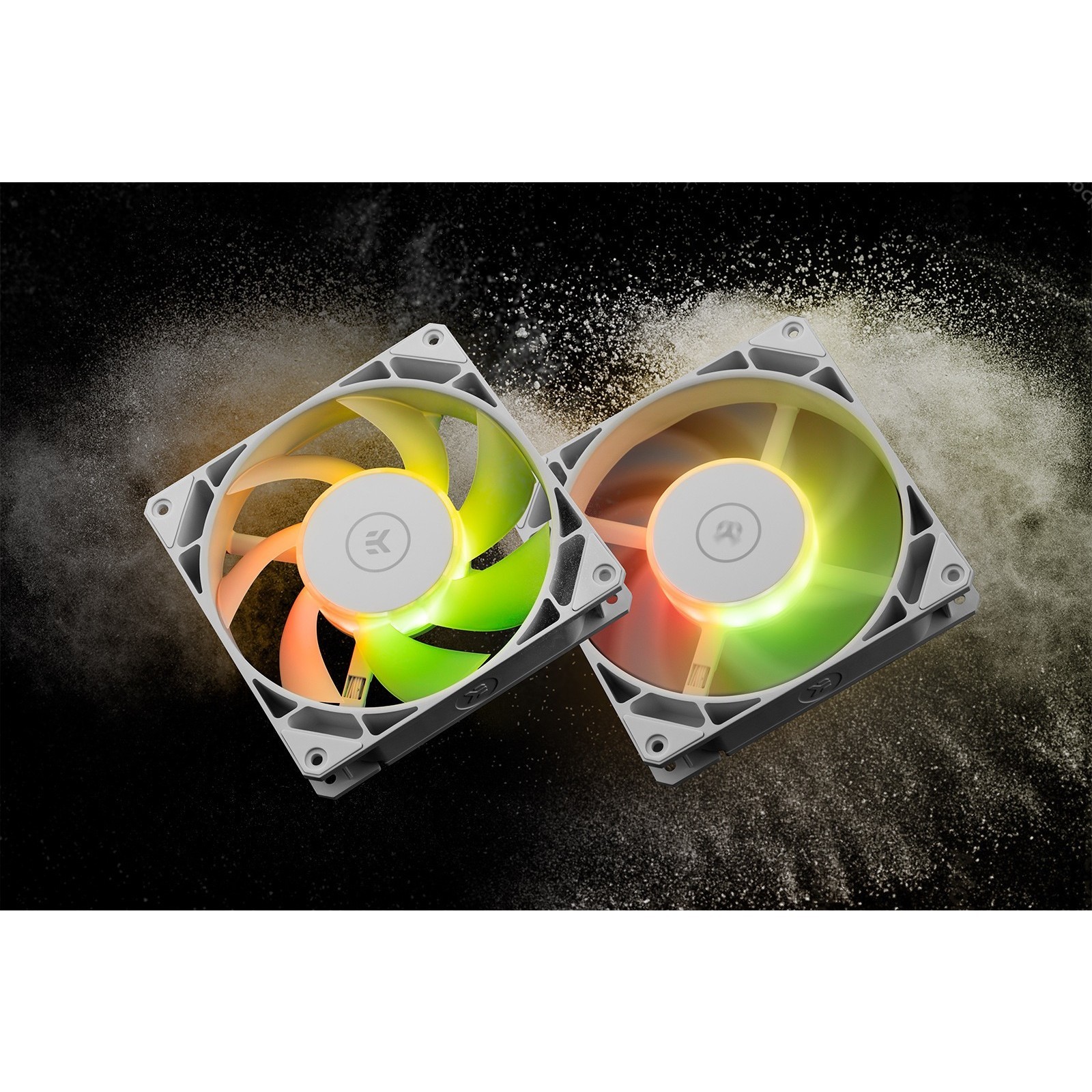 EKWB EK-Loop Fan FPT 140 D-RGB - White (600-2200rpm)