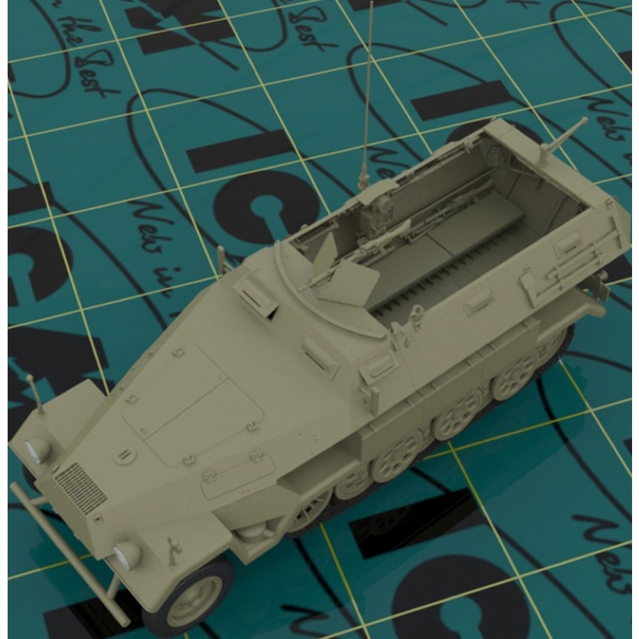 ICM Sd.Kfz.251/1 Ausf.A with German Infantry (1:35)