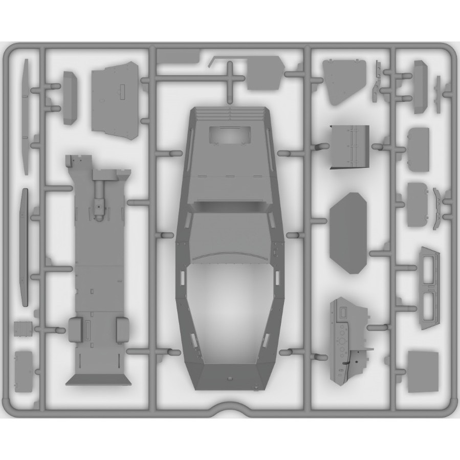 ICM Sd.Kfz. 247 Ausf.B with MG 34 Machine Gun (1:35)
