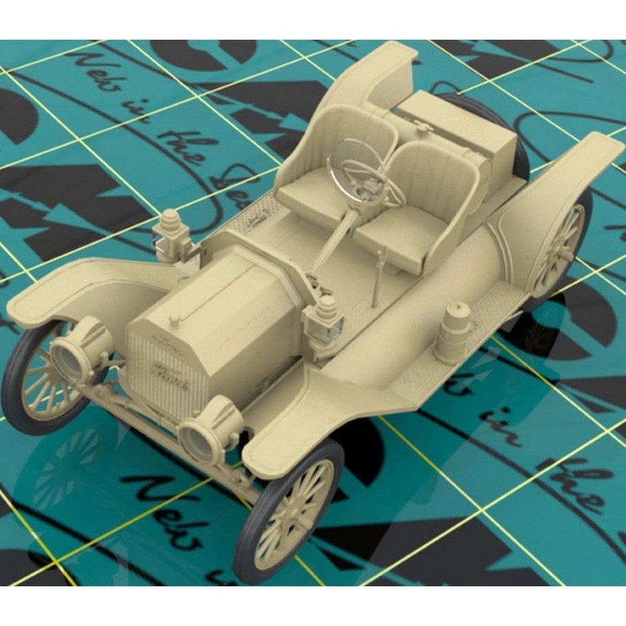 ICM Model T 1913 Speedster with American Sport Car Drivers (1:24)