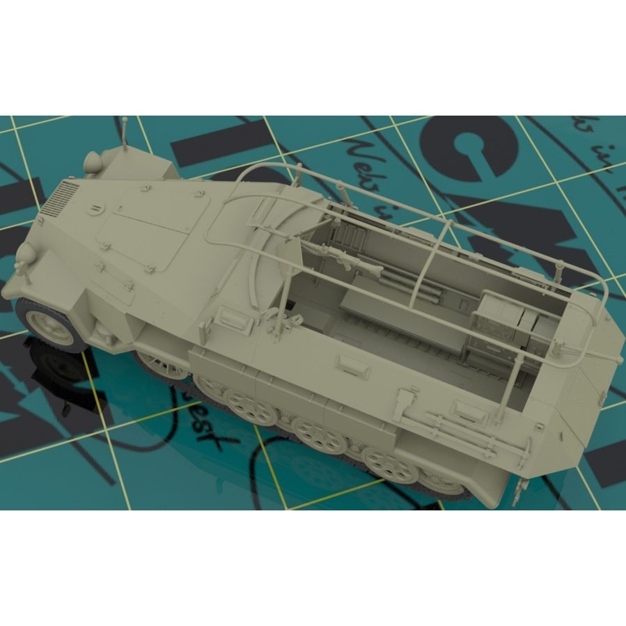 ICM Sd.Kfz.251/6 Ausf.A with Crew (1:35)