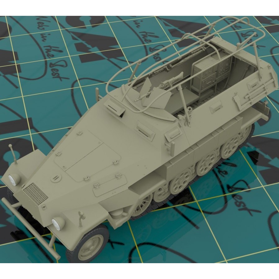 ICM Sd.Kfz.251/6 Ausf.A with Crew (1:35)