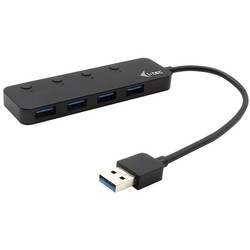 i-Tec USB 3.0 Metal HUB 4 Port with individual On/Off Switches
