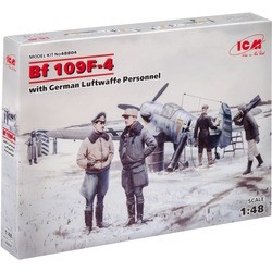 ICM Bf 109F-4 with German Luftwaffe Personnel (1:48)