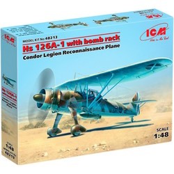ICM Hs 126A-1 with Bomb Rack (1:48)