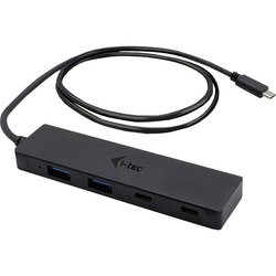 i-Tec USB-C Metal HUB 2x USB 3.0 + 2x USB-C with 85cm USB-C cable