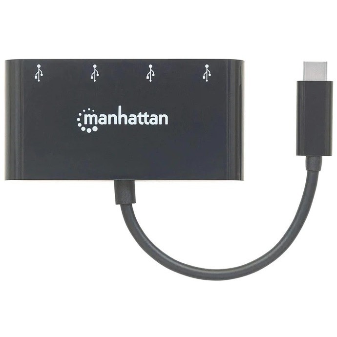 MANHATTAN 4-Port USB 3.0 Type-C Hub