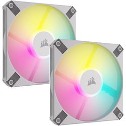 Corsair iCUE AF120 RGB SLIM White Twin Pack