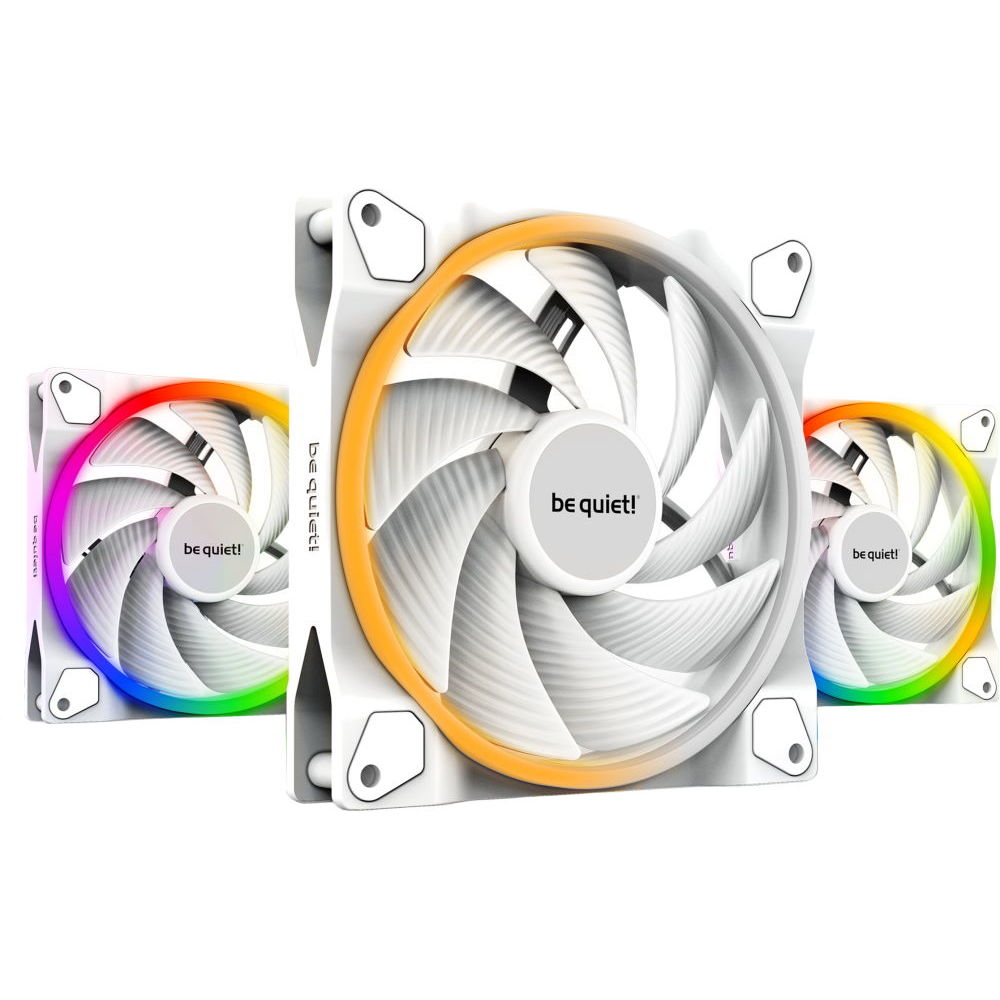 be quiet! Light Wings White 140 PWM high-speed Triple-Pack