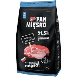 PAN MIESKO Puppy Large Veal with Quail 20 kg