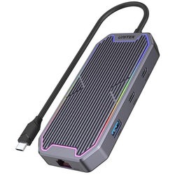 Unitek uHUB S7+ 7-in-1 USB-C Hub with 10Gbps Data HDMI and PD 100W