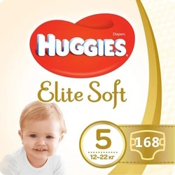 Huggies Elite Soft 5 / 168 pcs
