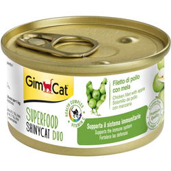 GimCat ShinyCat Superfood Chicken with Apple 70 g