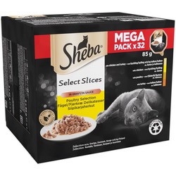 Sheba Select Slices Poultry Selection in Gravy 32 pcs