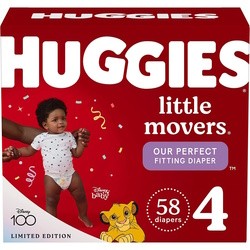 Huggies Little Movers 4 / 58 pcs