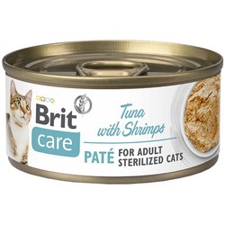 Brit Care Pate Sterilized Tuna with Shrimps 70 g