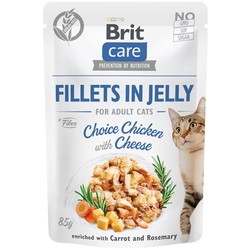 Brit Care Fillets in Jelly with Choice Chicken/Cheese 85 g