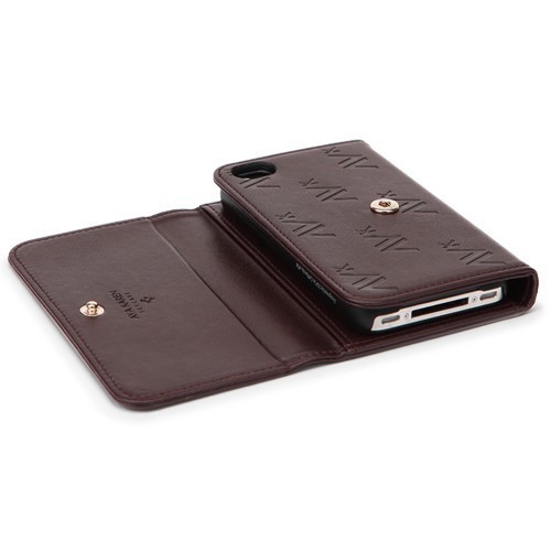 Spigen Leather Wallet Case Ava Karen for iPhone 4/4S
