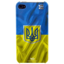 White Diamonds Flag Ukraine for iPhone 4/4S