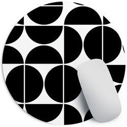 Presentville Circles in Squares Mouse Pad