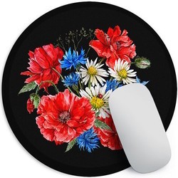 Presentville Poppies, daisies and cornflowers Mouse Pad