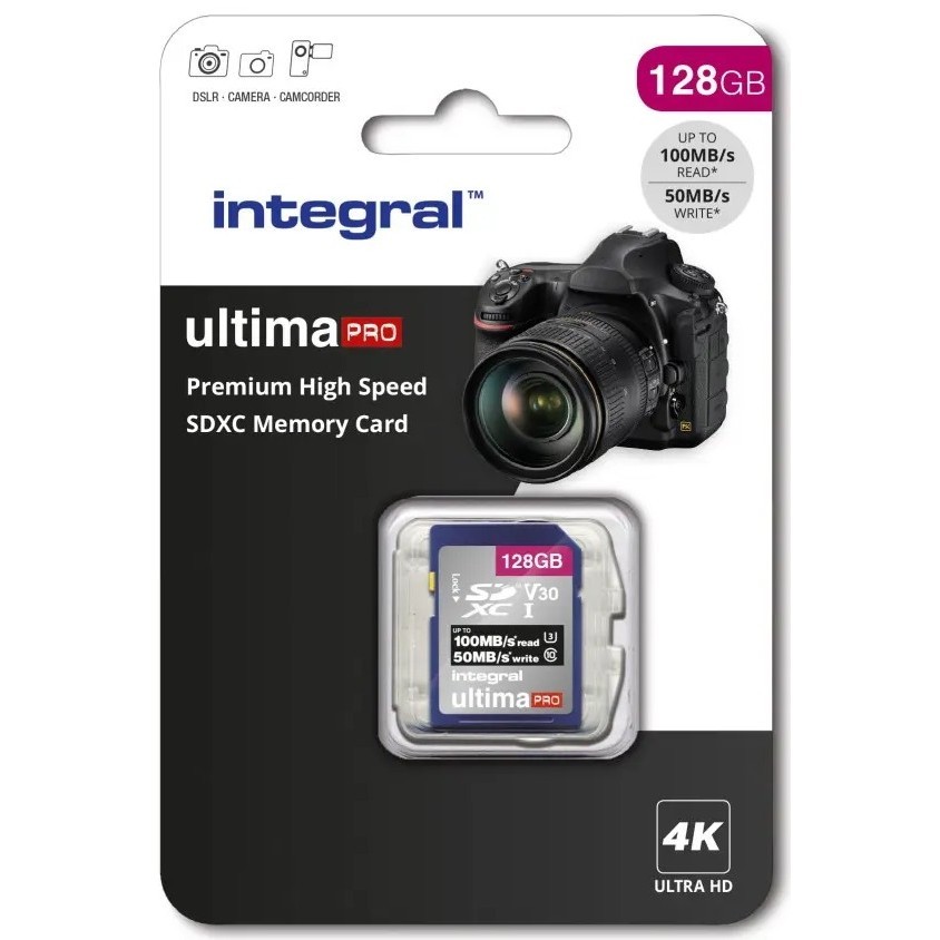 Integral Premium High Speed SDXC V30 UHS-I U3 128&nbsp;ГБ