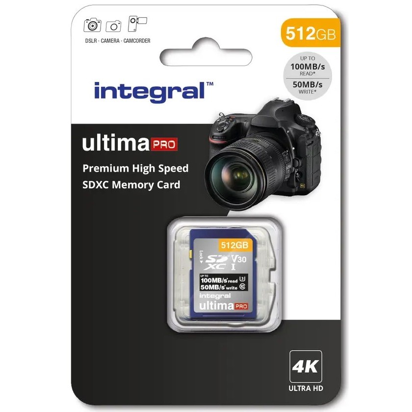 Integral Premium High Speed SDXC V30 UHS-I U3 128&nbsp;ГБ