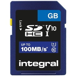 Integral High Speed SD UHS-I V10 U1 100MB/s 32&nbsp;ГБ