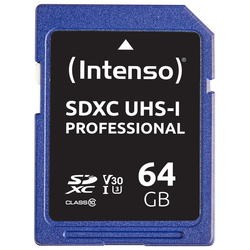 Intenso SD Card UHS-I Professional 64&nbsp;ГБ