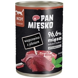 PAN MIESKO Wet Food Pork with Deer 400 g