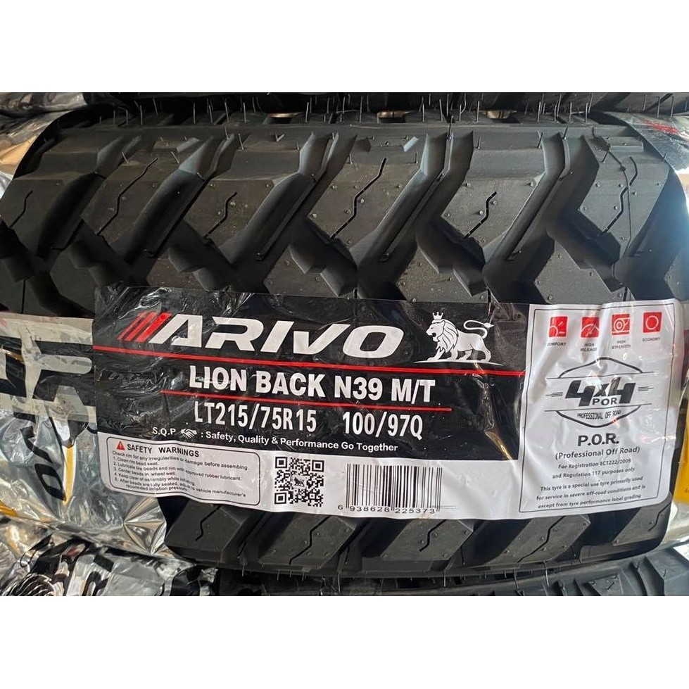 Arivo Lion Back N39 M/T 32/11.5 R15 113Q