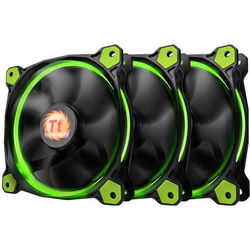 Thermaltake Riing 12 LED Green (3-Fan Pack)